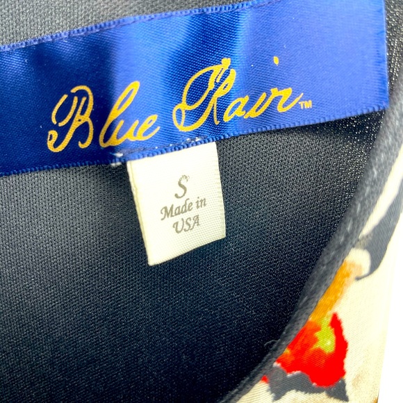 🌟 Black & Pink Floral Mini Dress 🌟 - Picture 3 of 4